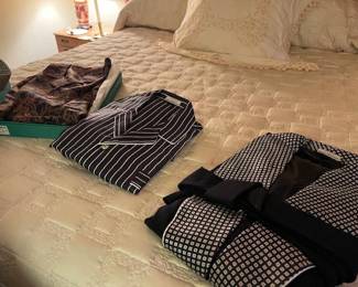 Brand new men's silk pajamas