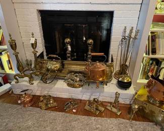 Some of the brass and copper- many CW pieces and Virginia Metalcrafters