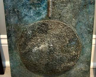 88. Ceramic Art by S. Leuchomus, Sweden (11" x 12")