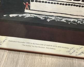 94. Signed Don Brockett First Edition (20" x 40")