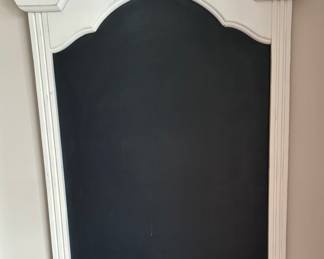 24. Chalkboard w/ White Frame (27" x 44")