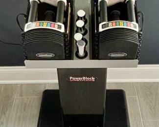 110. Powerblock Weight Set
