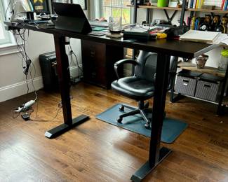 36. Adjustable Height Standing Desk (71" 23")