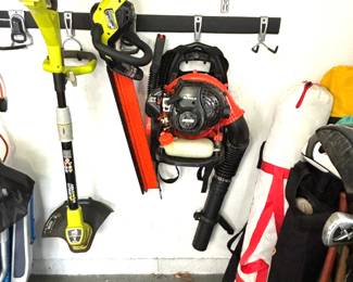 119. Echo Leaf Blower
120. Ryobi Weed Wacker
121. Ryobi Chainsaw