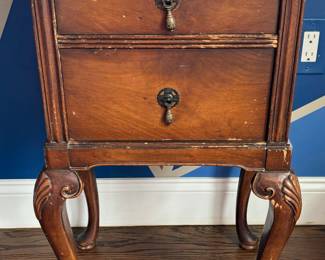 52. Essey 2 Drawer Nightstand (16" x 13" x 28")