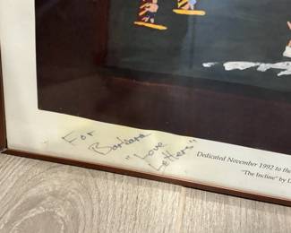 94. Signed Don Brockett First Edition (20" x 40")