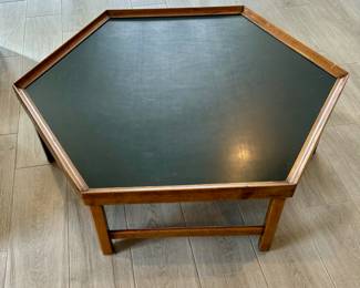 81. Hexagonal Coffee Table (38" x 14")