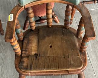 105 e. Antique Child's Chair