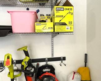 119. Echo Leaf Blower
120. Ryobi Weed Wacker
121. Ryobi Chainsaw