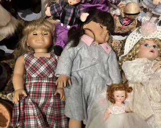 American Girl and Madame Alexander dolls