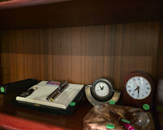 Clocks & pens