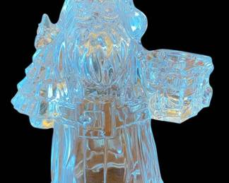 Vintage Mikasa Santa Candle Holder 