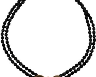 Gold Tone Costume Necklace 