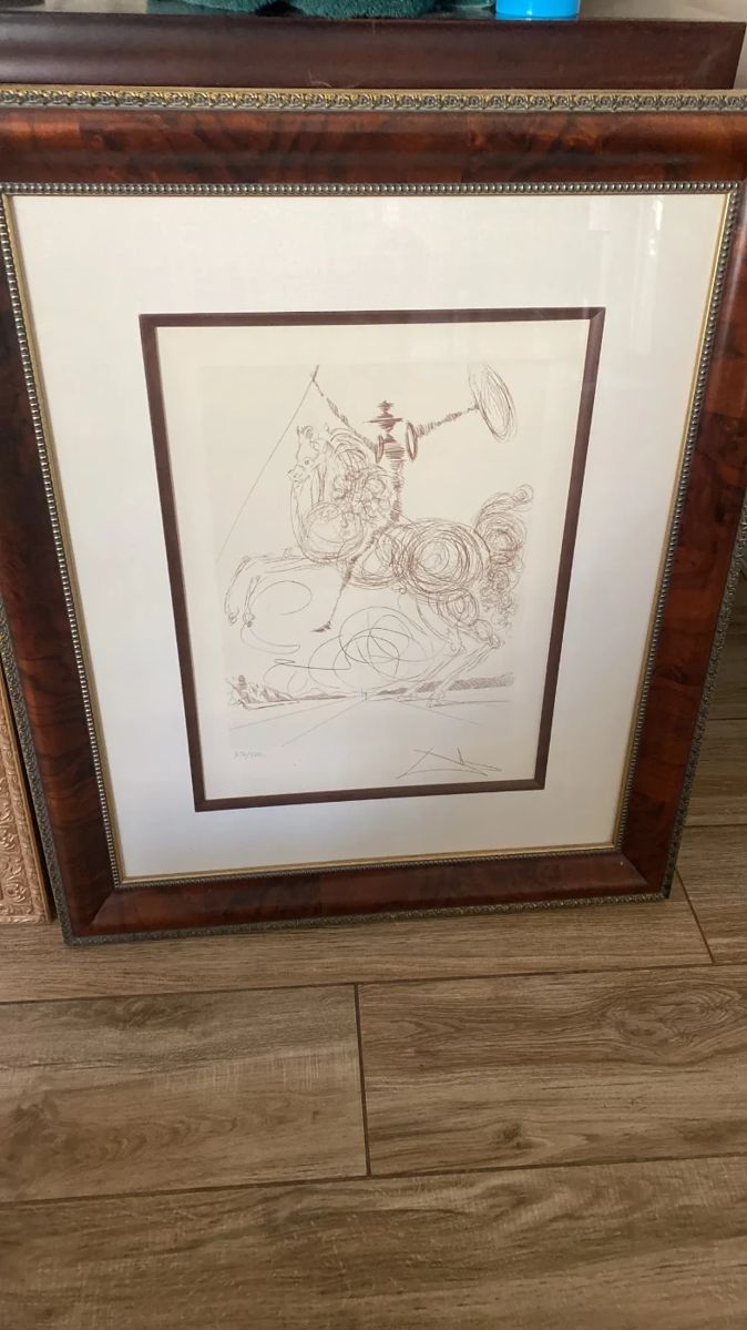 01 Salvador Dali Don Quixote Etching