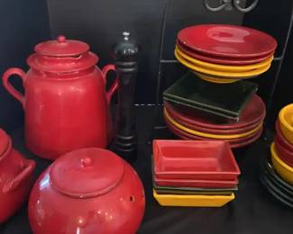 Colorful Mamma Ro Dishware Made In Italy