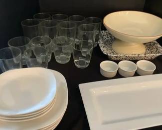 Dishware In White