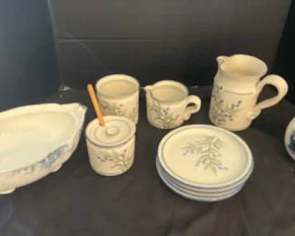 Union Stoneware And Two Other Pieces