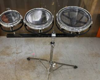 Remo roto toms with brand new heads