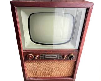 Vtg Silco Console TV