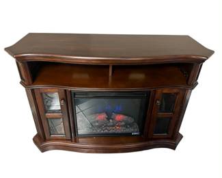 Electric Fireplace TV Console