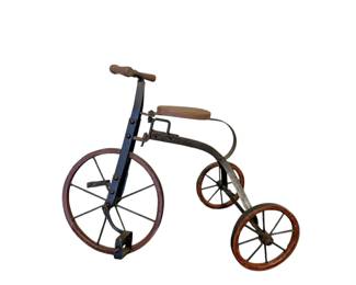 Antique Childs Metal Tricycle