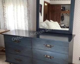MCM dresser with mirror