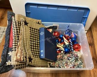 Americana decor & Patriot's Bible