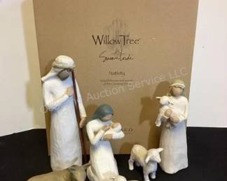 Willow Tree nativity figurines