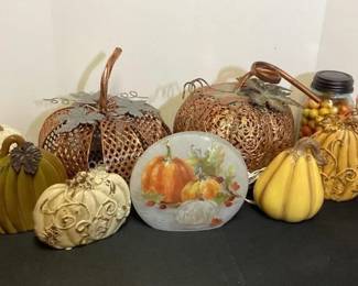 Pumpkin decor