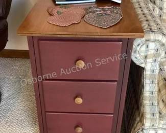 3 drawer end table (1 of 2)