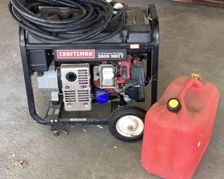Craftsman 3800 Watt generator