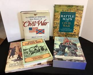 Several lots of Civil War books (see catalog)