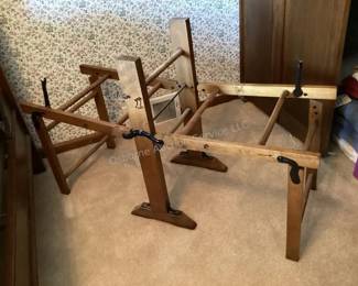 Wash stand folding rack