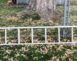 Werner aluminum extension ladder