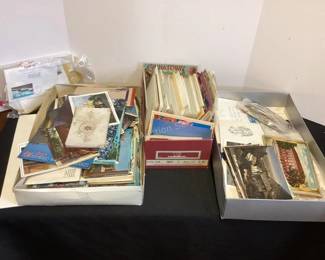 Stamp & post card collection