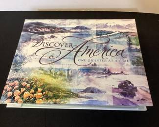 Quarter book with quarters