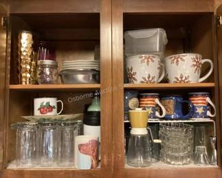 Cupboards of good usable items