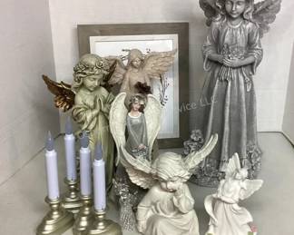 Resin angel decor