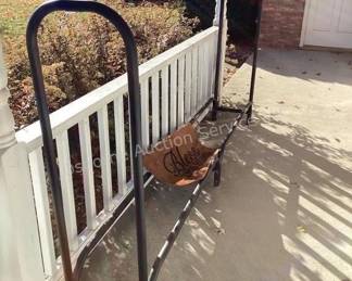 Metal wood rack