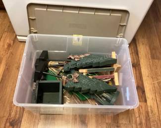 Wood Christmas Accents