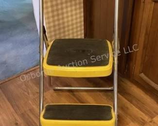 Cosco yellow stool