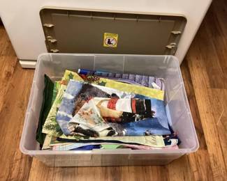 Tote of outdoor seasonal flags