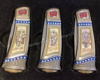 Franklin Mint knife set