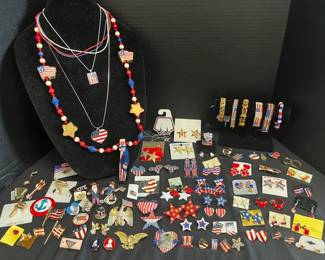 Patriotic Costume Jewelry