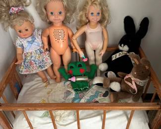 Vintage Baby Dolls Bunnies