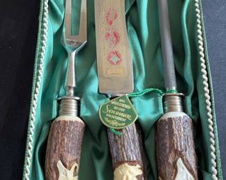 Solinger Facharbeit Antler Carving Set