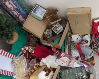 Vintage Christmas Decor Mystery Lot