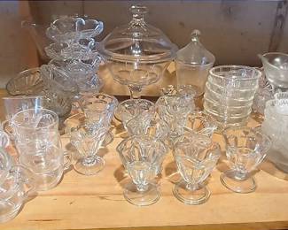 Cut Glass Mystery Lot dessert
