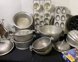 Vintage Cast Aluminum Cookware More