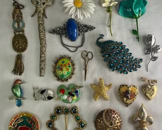 Vintage Brooch Collection